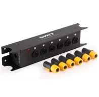 Swit PA-J616 1-to-6 Power Distribution BoxSwit PA-J616 1-to-6 Power Distribution Box
