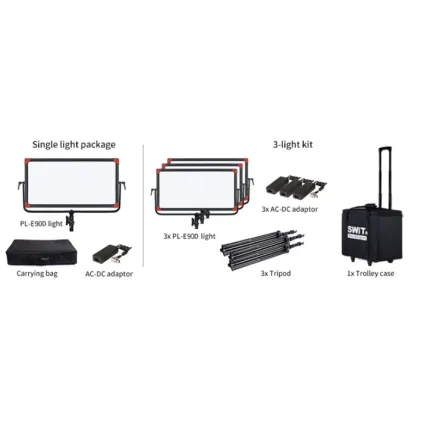 Swit PL-E90D 3KIT 90W LED Panel Light