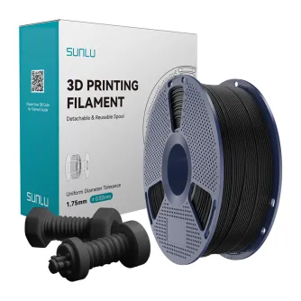 3D Printers & Materials - Sunlu Filament ABS High-Speed 1.75mm 1kg Black - buy today in Master Foto store and with delivery