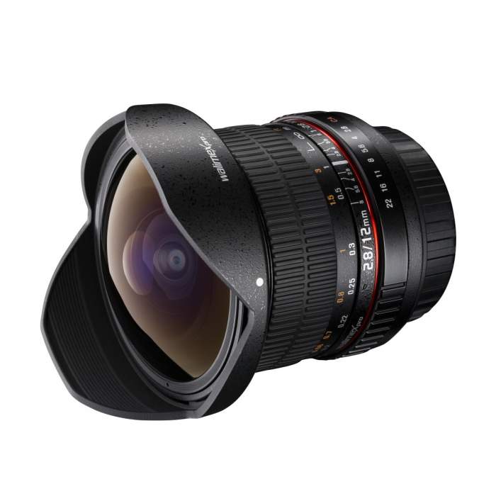 Lenses - walimex pro 12/2,8 Fisheye DSLR Nikon AE black - quick order from manufacturer