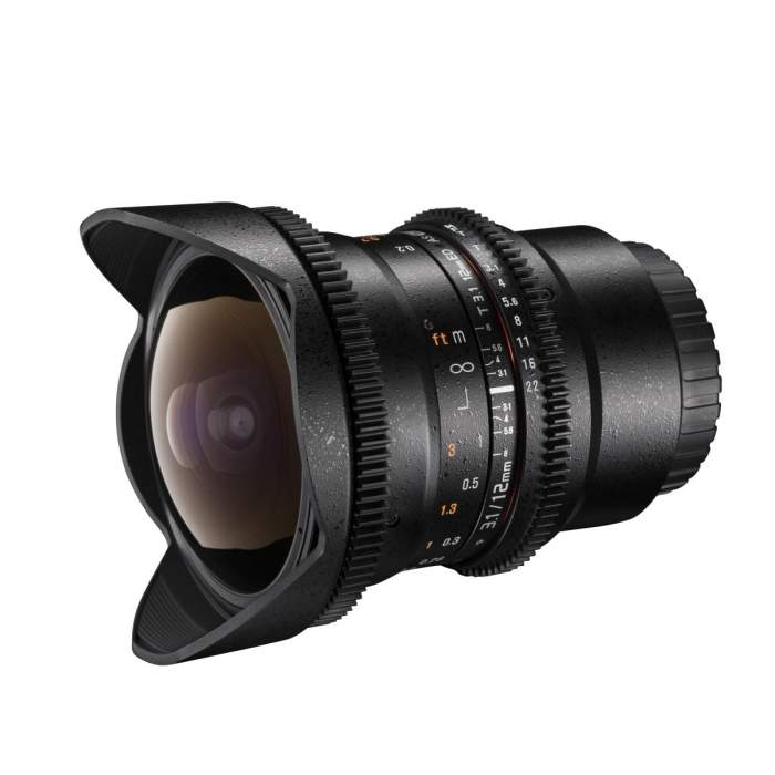 Объективы - walimex pro 12/3,1 Fisheye Video DSLR Nikon AE black - быстрый заказ от производителя