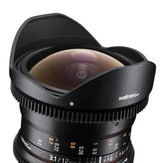Objektīvi - walimex pro 12/3,1 Fisheye Video DSLR Nikon AE black - ātri pasūtīt no ražotāja