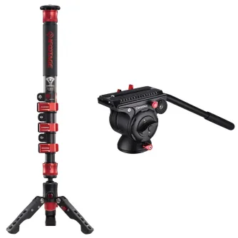 iFootage Cobra 2 A120 II with Komodo K5 Fluid Head Bundle