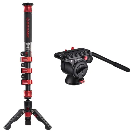 iFootage Cobra 2 A120 II with Komodo K5 Fluid Head Bundle