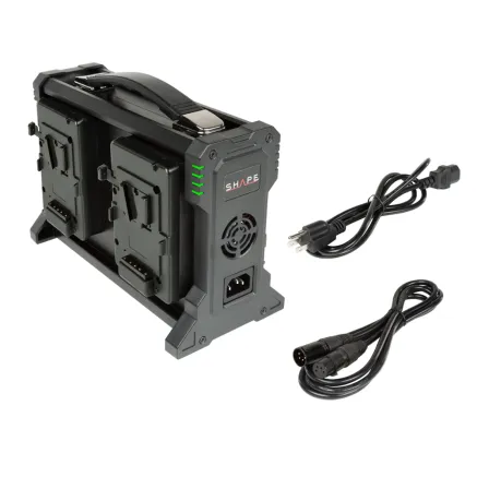 Shape Quad V-Mount Li-ion akumulatoru lādētājs V4CHA