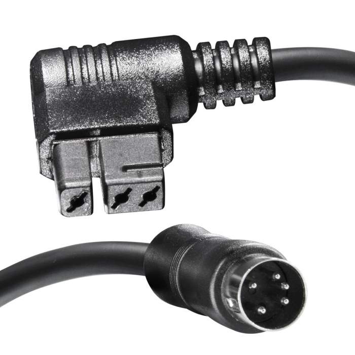 Piederumi kameru zibspuldzēm - walimex pro v2 flash cable for Lightshooter 5m - ātri pasūtīt no ražotāja