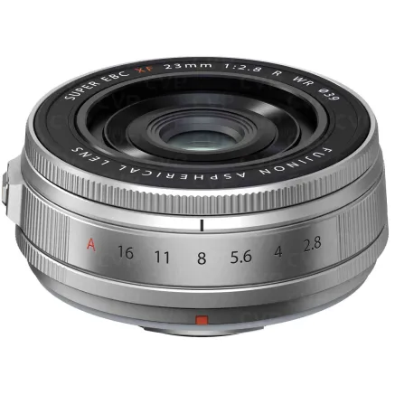 Fujifilm Fujinon XF23mm F2.8 R WR Sudrabs XF 23mm