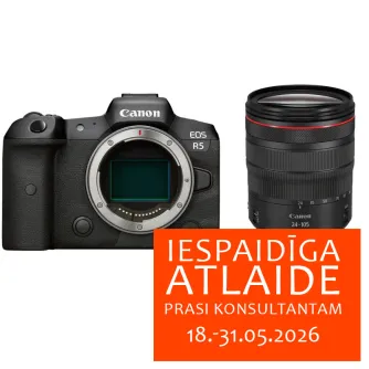 Беззеркальные камеры - Canon EOS R5 RF 24-105mm f4L IS USM - быстрый заказ от производителя