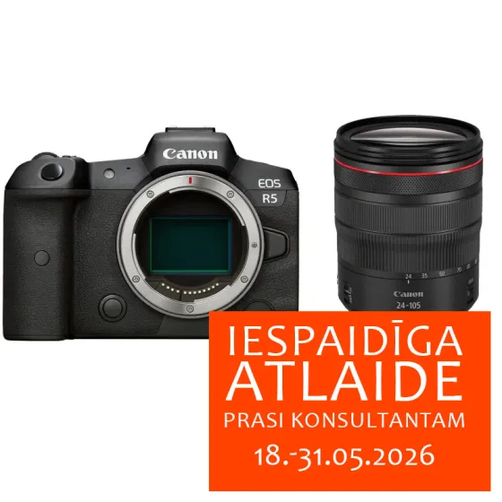 Canon EOS R5 RF 24-105mm f4L IS USM