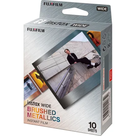 Colorfilm INSTAX WIDE BRUSHED METAL WW 1 (10pk)