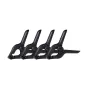 Держатели - Quadralite 4pcs 11.5x8.5cm Plastic Background Clamps - купить сегодня в магазине Master Foto и с доставкой