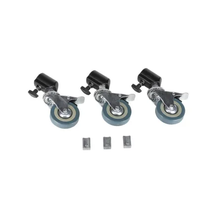 Quadralite Wheels for studio stands