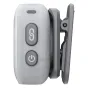 Compact wireless microphone transmitter with magnetic cover and modular receiver for DJI MIC MINI 2 set