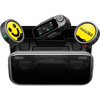 Bezvadu piespraužamie mikrofoni - Insta360 Mic Pro (2 TX + 1 RX) - ātri pasūtīt no ražotāja