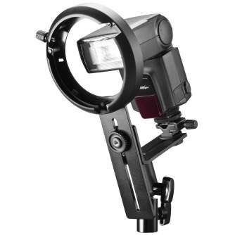Acessories for flashes - walimex Compact Flash Holder w. Standard Reflector - quick order from manufacturer