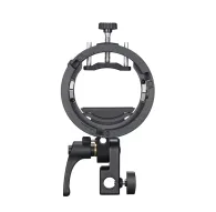 Крепление Godox S3 для вспышек со стандартом Bowens mount – компактный универсальный держатель для фотовспышек с регулируемыми зажимами, силиконовой подложкой и возможностью наклона на 90° для гибкой настройки освещенияКрепление Godox S3 для вспышек со стандартом Bowens mount – компактный универсальный держатель для фотовспышек с регулируемыми зажимами, силиконовой подложкой и возможностью наклона на 90° для гибкой настройки освещения