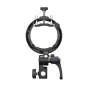 Godox S3 Speedlite Bracket Bowens Mount - compact universal flash bracket with adjustable clamps, silicone grip pad, and tripod mount for versatile lighting setups
