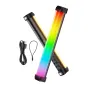 LED световые палочки Neewer SL30 12 с ярким RGB-градиентом, магнитными креплениями и комплектом зарядного кабеля USB-A на USB-C и лямки