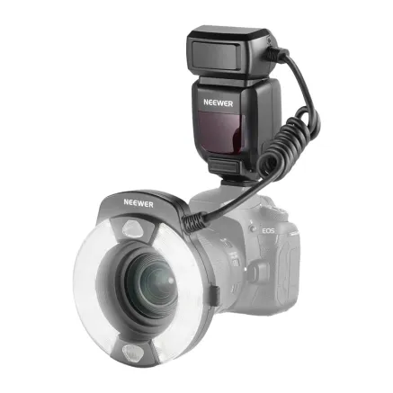 Meike MK-14EXT Macro Ringflitser Canon