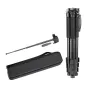 Neewer SAB264 aluminum tripod and monopod set with panoramic head, fully extended view with carrying bag