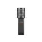 GODOX RS100R full-color LED video light with 28600 lux output, front view showcasing a compact RGB panel and control interface for versatile lighting setups.