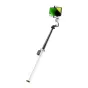 AOCHUAN M3 Pro gimbals ar RGB apgaismi, izstiepts viedtālruņa ierakstīšanai, balts modelis