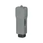 Защитный чехол JJC PC OP4 серого цвета для DJI Osmo Pocket 4/3 с эргономическим замком, текстурированной ABS поверхностью и встроенным отверстием для лямки