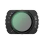 JJC ND2-32 regulējams neitralais blakusgaismas filtrs DJI Osmo Pocket 4/3 ar zaļganu lēcu, numurētu regulēšanas skalu un magnētiskām malām vieglai fiksācijai.