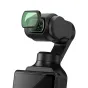 Набор магнитных фильтров JJC F PK3 для камеры DJI Osmo Pocket 4/3 с установленным зеленым фильтром на объектив для профессиональной съемки.