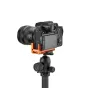 Крепление 3 Legged Thing Paige QD L для Panasonic Lumix S5 II, G9 II в медном цвете на штативе с быстрозажимной QD пластиной