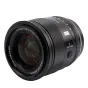 Объектив Viltrox XF 27mm f/1.2 AF PRO для камер Sony E-mount с насадкой, обладающий сверхбыстрой диафрагмой и высоким качеством исполнения.