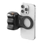 TELESIN MagSafe Fun Shot Grip 2 магнитная рукоятка черного цвета с эргономичным дизайном, кнопкой затвора и магнитным кольцом для съемки на iPhone