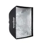 Godox UL BOX 90 multifunctional softbox with reflective silver interior, black outer fabric, and easy fold design for professional photography lighting