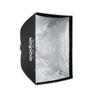 Godox UL BOX 90 multifunctional softbox with reflective silver interior, black outer fabric, and easy fold design for professional photography lightingGodox UL BOX 90 multifunctional softbox with reflective silver interior, black outer fabric, and easy fold design for professional photography lighting