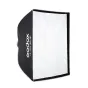GODOX UL BOX 90 multifunctional softbox with white diffusion panel and black outer fabric, compact foldable design for professional photography lighting