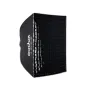 GODOX UL BOX 90 softbox with grid pattern, black fabric cover, and side zipper for easy setup and portability