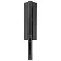 Westcott Ice Light 3 RGBWW LED kit rear and side view with barndoors closed, showcasing mounting points and USB-C port for versatile AC/DC power and precise lighting control