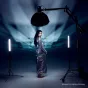 Westcott Easy Boom with 28-inch extension arm for studio lighting, featuring a 6.8 kg load capacity and 360-degree rotation.