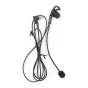 EJEAS HIFI-R6 Type-C austiņas ar mikrofonu un drošu klipu, ar USB-C savienojumu un izturīgu melnu dizainu