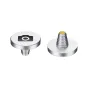 JJC SRB F11A5 copper shutter release button with threaded base and black insert for enhanced camera comfort and precision