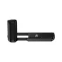 JJC HG S9 Black metal hand grip for cameras with Arca Swiss compatibility and exposed battery compartment