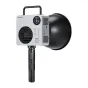 Neewer HB80C portable RGB COB LED light with adjustable reflector and handle for professional video and photography lighting