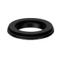 JJC LH JXF23F28 melna acīmgalvīša Fujifilm XF 23mm un 27mm objektīviem ar matētu pretspogu virsmu, kvadrātveida galu un bez vinjetēšanas efekta.