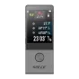 Лазерный дальномер Mileseey D9 Pro 100м с активным сенсорным экраном, отображающим точные угловые и дистанционные измерения в градусах, минутах и дробных дюймах.
