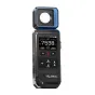Люксметр FNIRSI FPM-02 с цветным TFT-дисплеем, показывающий освещенность 7538 люкс, температуру и влажность