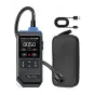 FNIRSI FPM-02 gaismas intensitātes mērinstruments ar krāsainu TFT HD ekrānu, rādot 005.0 luksus, 26 grādus pēc Celsija un 63% mitrumu, komplektā ar elastīgu sondu, aizsargkāti un USB-C lādēšanas kabeli.