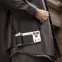 PGYTECH Retrova Grip Kit Grafīta melnā iPhone 17 Pro Max ar retro kameras kontroles un rokas jostu