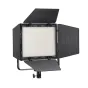 Панель LED-света GODOX LP400Bi K2 бицветная с регулируемыми барндорами и диффузной поверхностью, вид спереди, черный корпус