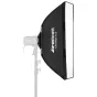 Westcott ClickBox 1x3 slim softbox with Bowens S mount for Bowens FJ400 flash, ready for professional edge and accent lighting