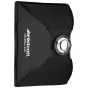 Westcott ClickBox 2x3 softbox with Bowens S mount for professional portrait and video lighting, featuring a reflective silver interior and quick-release frame design